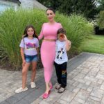 JWoww Instagram - Friday vibes in @NovaKids & @FashionNova 🩷