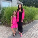 JWoww Instagram - Matching with my mini-me in @FashionNova @NovaKids 🩷