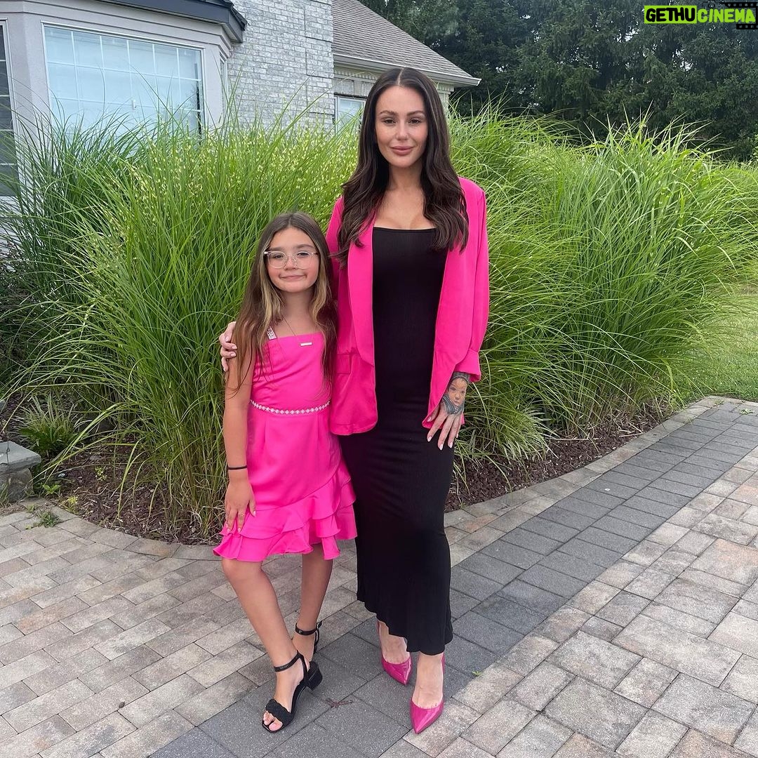 JWoww Instagram - Matching with my mini-me in @FashionNova @NovaKids 🩷