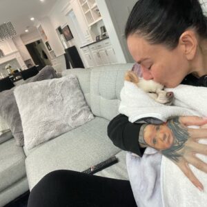 JWoww Instagram - For 17 incredible years, I had the privilege of sharing my life with Bella. At 21,  I moved to New York City for college, but the fear of being alone overwhelmed me. But then, I found Bella, and in that moment, I knew she needed me as much as I needed her. Through the highs and lows, Bella remained by my side, providing comfort and support... and the occasional bite to anyone who got close LOL 🩷 Bella, you departed this world with utmost grace and dignity, leaving behind memories and countless moments of joy. My love for you knows no bounds, and as I navigate this broken heart, I can't help but wonder if it will ever be whole again. You, my precious Bella, were my first baby, forever etched in my heart with love and adoration. 💔