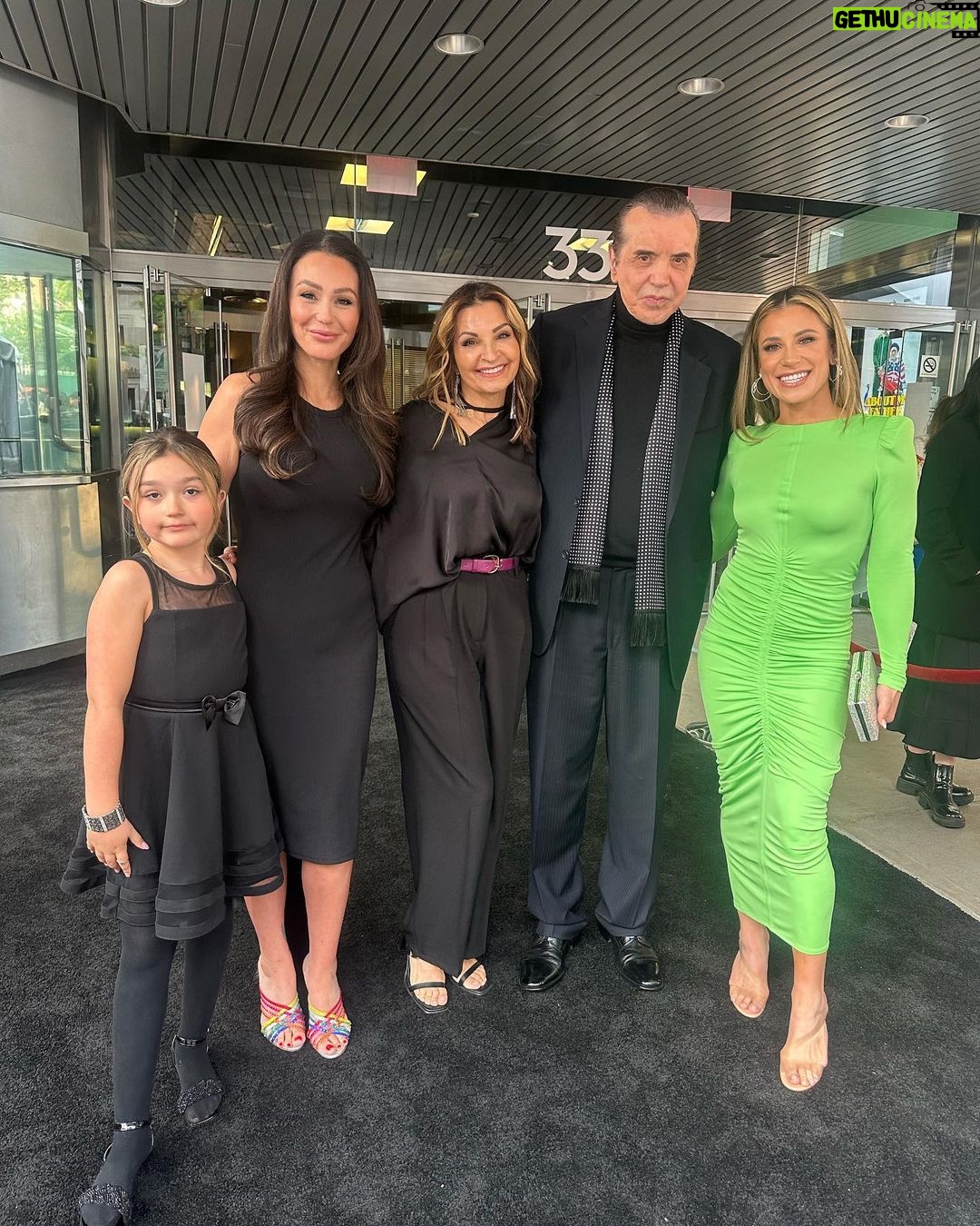 JWoww Instagram - A night I will never forget with my mini 💜 @aboutmyfather was so funny 😂 @sebastiancomedy and Mr De Niro didn’t disappoint 👏👏 @lionsgate