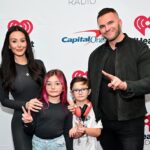 JWoww Instagram - Last weeks jingle ball @iheartradio with my babies… we also got to check out their @kulturecity sensory room 🙏🏼 Disclaimer to all the Karen’s @meilanimathews hair was a temporary color she wanted for getting good grades soooo ✌🏼