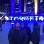 Jabar Abbas Instagram - Day out with friends at CN tower , Canada . Thank you Sister Muneeba sheikh , Umayma sheikh Harsh and Waseem bhai for lovely time ❤️❤️ CN Tower，Toronto，CANADA