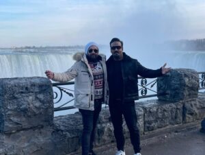 Jabar Abbas Instagram - Had an amazing fun day at #niagrafalls with friends. Thank you sister Umayma sheikh and brother Waseem Abbas for a wonderful day ❤️