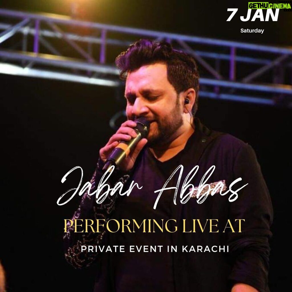 Jabar Abbas Instagram - Tonight InshaALLAH