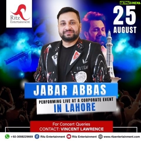Jabar Abbas Instagram - Ready to perform .