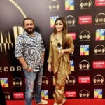 Jabar Abbas Instagram - @[100007522782136:Hussain Ajani] records music launching ceremony . Goodluck bro great to meet you guys .