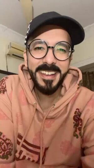 Jabar Abbas Instagram - Thank you Dino BHAI for using such words and making a video for my musical series #chromatic . Love you and stay always blessed brother ❤️