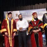 Jabar Abbas Instagram - For me every accolade and laurel has it’s own significance but any recognition that comes out from my Alma Mater, Government College, always stands out. I’m grateful to the administration of GCU for conferring upon me the Khwaja Khurshid Anwar Award for Best Old Ravian Musician 2023. I would also take this opportunity to pay my respects and my gratitude to my Teacher and Mentor, Late Sir Tariq Farani. This one is for you, Sir. Thank you VC Gcu Dr, Asghar zaidi sahib , NAMS Gcu and ma’am Kanita Shah for choosing me . Last but not the least I want to thank my friend Usman Hafeez for attending the convocation and receiving the award 🥇 on my behalf ❤️