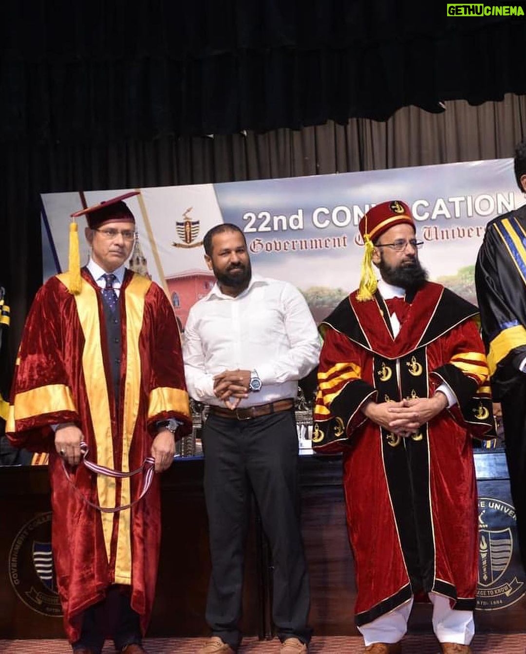 Jabar Abbas Instagram - For me every accolade and laurel has it’s own significance but any recognition that comes out from my Alma Mater, Government College, always stands out. I’m grateful to the administration of GCU for conferring upon me the Khwaja Khurshid Anwar Award for Best Old Ravian Musician 2023. I would also take this opportunity to pay my respects and my gratitude to my Teacher and Mentor, Late Sir Tariq Farani. This one is for you, Sir. Thank you VC Gcu Dr, Asghar zaidi sahib , NAMS Gcu and ma’am Kanita Shah for choosing me . Last but not the least I want to thank my friend Usman Hafeez for attending the convocation and receiving the award 🥇 on my behalf ❤️