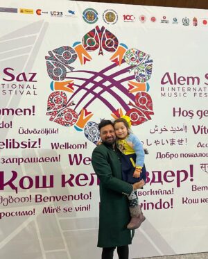 Jabar Abbas Instagram - Had an amazing performance in #alemsaz international music festival Kazakhstan on 1st of October. Felt proud to Represent  pakistan in an international festival . Thank you pakistan and Emabbasy of pakistan in Kazakhstan for giving the opportunity 🙏🏻🙏🏻. Love you all. 

#TeamJabarAbbas
#JabarAbbas
#rosemarymushtaq