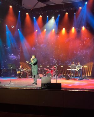 Jabar Abbas Instagram - Had an amazing performance in #alemsaz international music festival Kazakhstan on 1st of October. Felt proud to Represent  pakistan in an international festival . Thank you pakistan and Emabbasy of pakistan in Kazakhstan for giving the opportunity 🙏🏻🙏🏻. Love you all. 

#TeamJabarAbbas
#JabarAbbas
#rosemarymushtaq