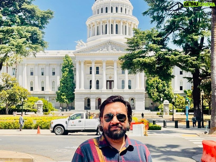 Jabar Abbas Instagram - Day first in californiana Sacramento .Tour 2023 California State Capitol