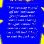 Jaboukie Young-White Instagram - What @jaboukie is into… 🧺 Pao de queijo 🎵 xaviersobased 🎥 Martine Syms 👂 Exploration Live with Natalie Rothman & Charlie Bardey 🖋️ Journaling with different pens 🥣 Nha Minh 📹 Chorizoball on Tik Tok ⛓️💥 ‍ ??? ~link in bio~ for the full post ⭐️ Brooklyn, NY