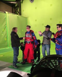 Jace Norman Instagram - ❤️❤️ Throw back to the last day on set Will always love this family we built. Was my last scene as Kid Danger.