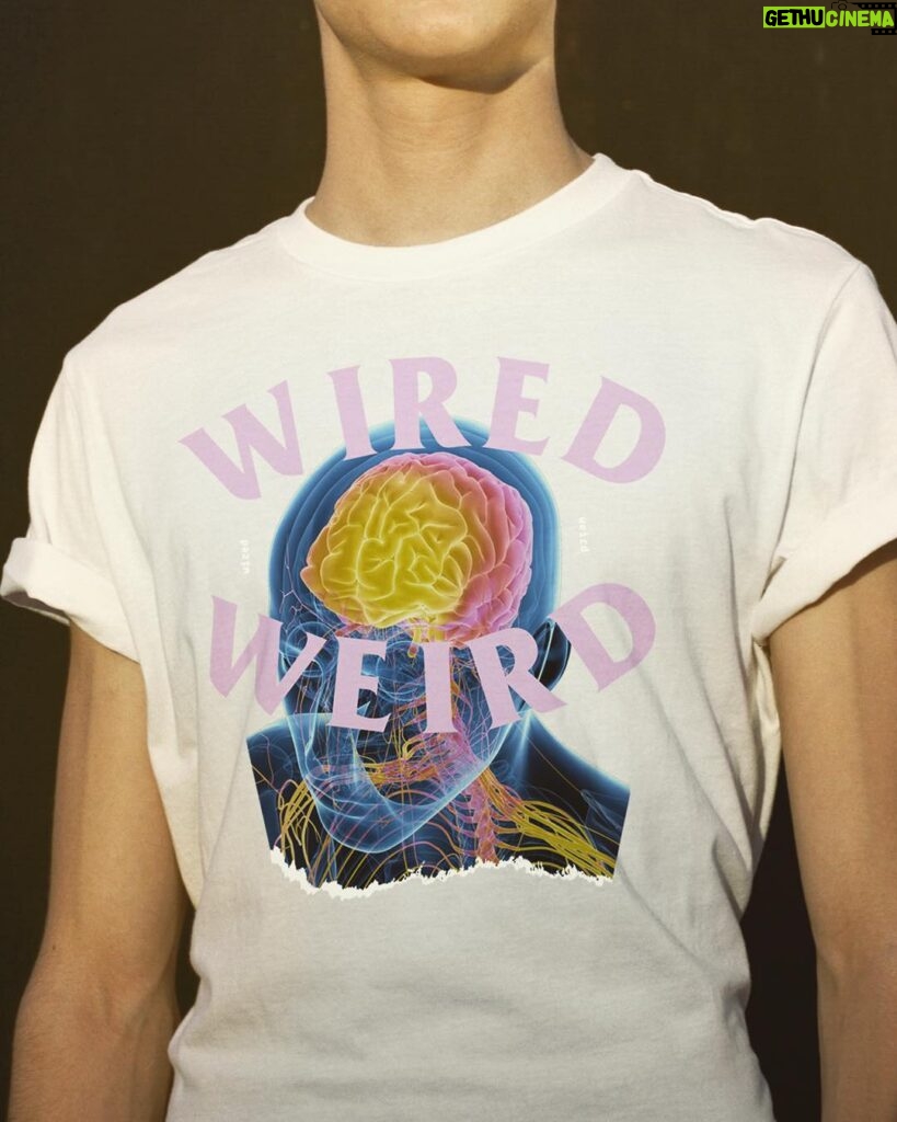 Jace Norman Instagram - WIRED WEIRD and proud of it. Many of the good things in my life I credit to dyslexia. Get to tell.tv/jace where you can purchase my WIRED WEIRD t-shirt where portion of the proceeds benefit @madebydyslexia , an organization that empowers the world to better understand dyslexia. Available for 7 days only! (Link in bio) @tell.tv