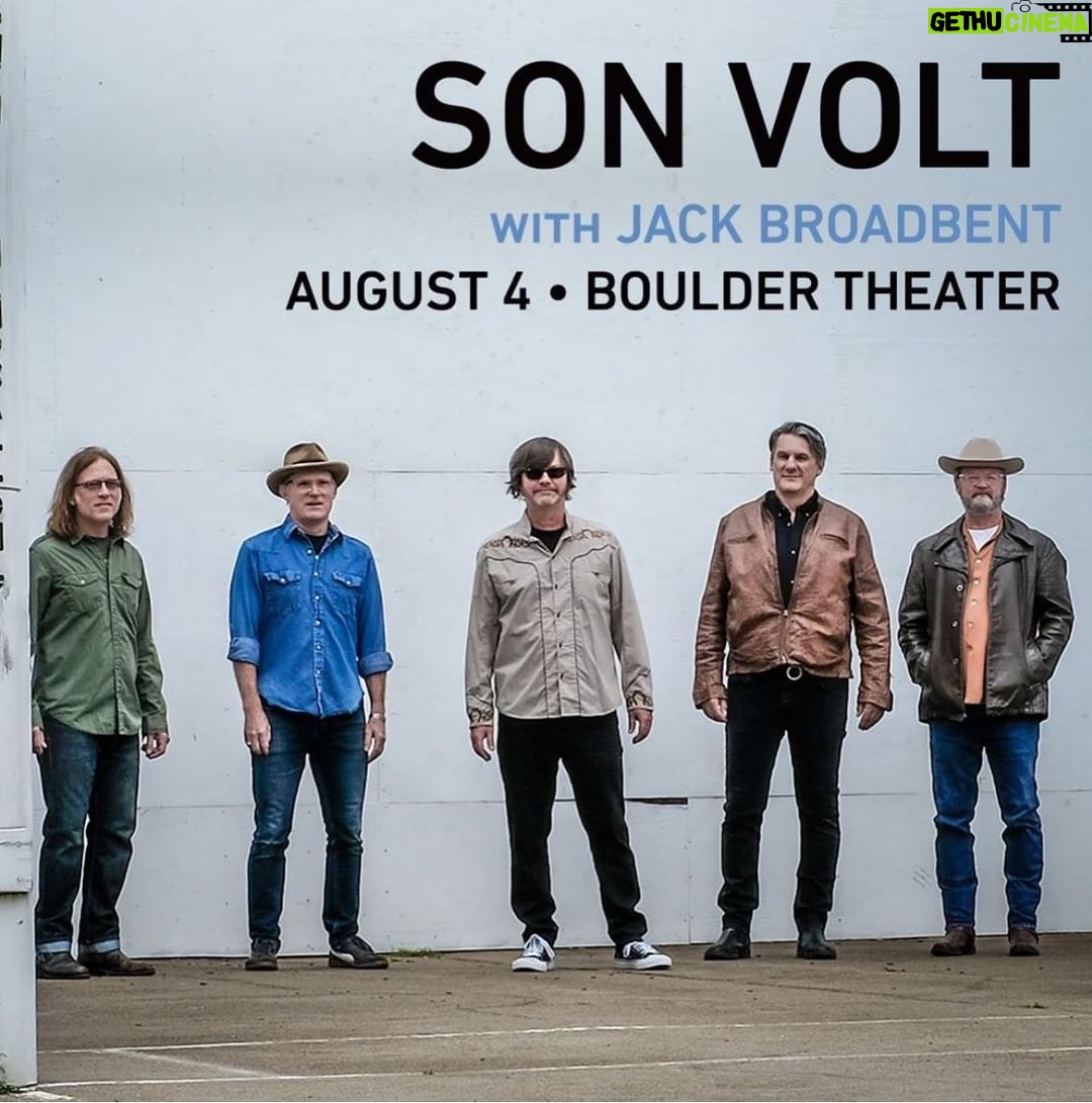 Jack Broadbent Instagram - Tonight! Can’t wait to shake up Colorado #jackbroadbent #sonvolt Boulder, Colorado