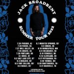 Jack Broadbent Instagram – US tour starting next week!
Can’t wait to be back playing for y’all.
Peace and love 
Jack

Tickets at link in bio