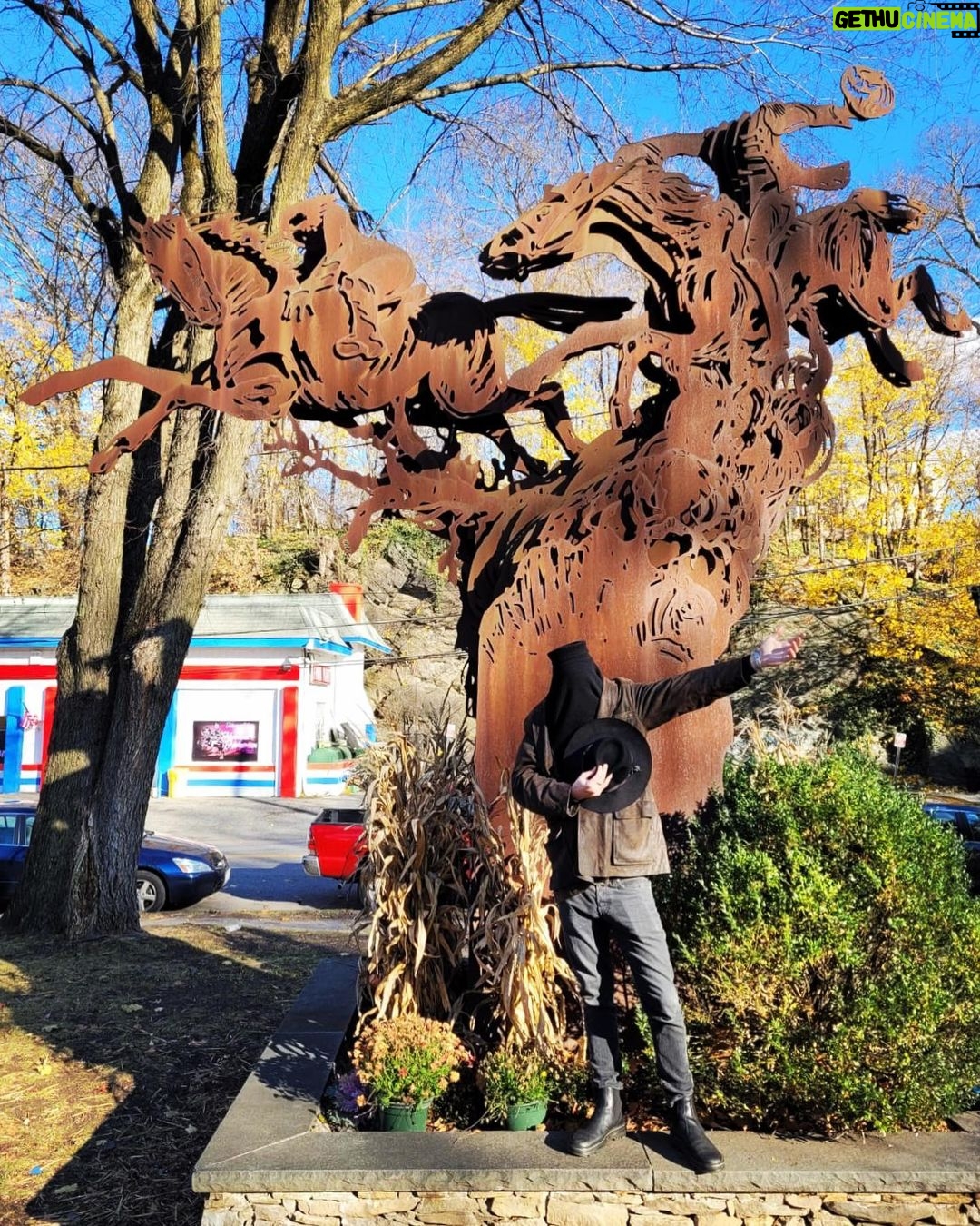 Jack Broadbent Instagram - The Headless Bluesman #sleepyhollow #headlesshorseman Sleepy Hollow, New York