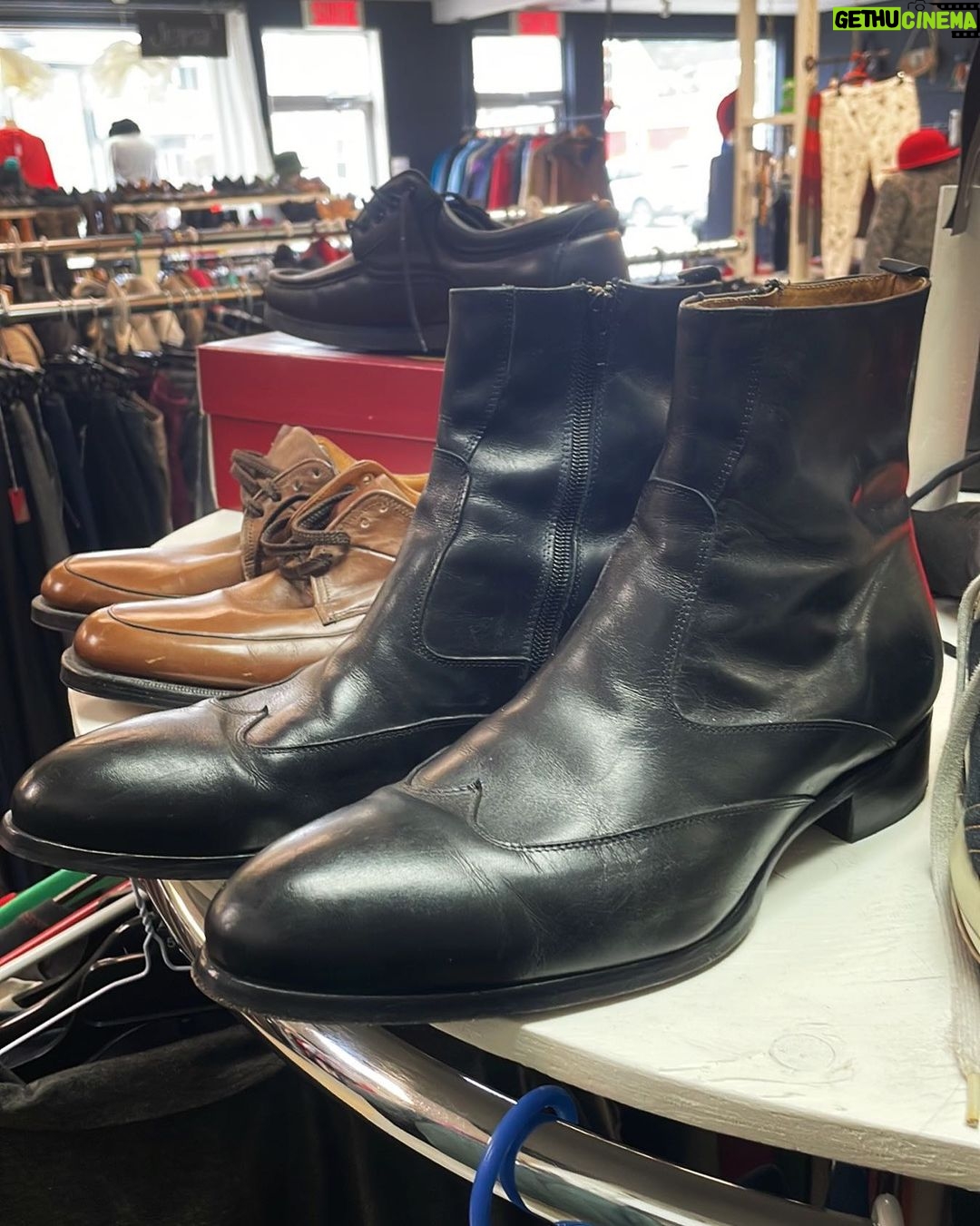 Jack Broadbent Instagram - When thrift store shopping goes right! Hitting the road today to go play some shows with @davidbrombergband in New York and Massachusetts. First show tomorrow night. Check out the dates on my website or link in bio. Peace ✌️ #jackbroadbent #davidbromberg #thriftshop USA