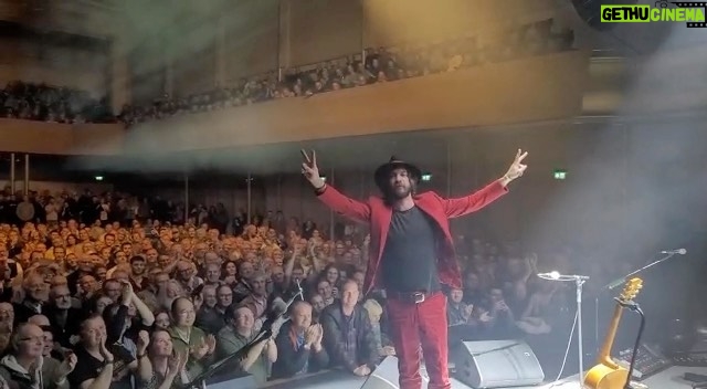 Jack Broadbent Instagram - Bangin’ crowd in Haarlem, Holland. Can’t wait to hit Berlin tomorrow night. #jackbroadbent #peterframpton #haarlem Philharmonie Haarlem