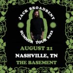 Jack Broadbent Instagram – Jack’s last show of his summer tour is tonight in Nashville…see you there