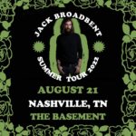 Jack Broadbent Instagram - Jack's last show of his summer tour is tonight in Nashville...see you there