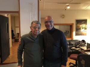 Jack DeJohnette Instagram - With one of my favorite composers and improvising pianist Billy Childs 
@billychildspiano #billychilds #jackdejohnette #jazz