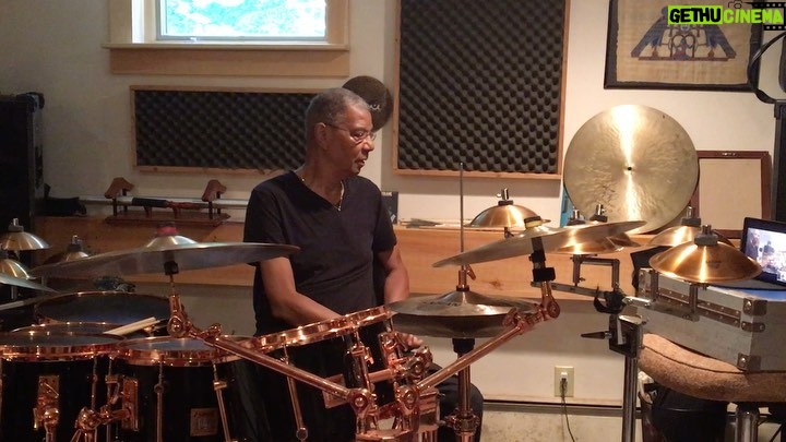 Jack DeJohnette Instagram - Excerpt from the DrumHang I did on Saturday. Responding to a question from a participant. I really enjoyed the Hang, it was a lot of fun and great to spend time with some of my drummer friends who showed up unexpectedly.