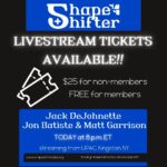 Jack DeJohnette Instagram - On Thursday, Dec. 15 2022, at 8 p.m. ET, ShapeShifter Plus and Bardavon Presents are co-presenting at UPAC, a once-in-a-lifetime concert featuring Jack DeJohnette, Jon Batiste, and Matthew Garrison with special guest Roy Wood Jr. If you can't make it in person, you're in luck. Livestream tickets are now available!! FREE for members and $25 for non-members Ticket link in our bio #shapeshifterplus #ss+ #bardavonpresents #nycnonprofit #jazzconcert #upstatenyconcert #liveconcert #onlineconcert #livestream #virtualconcert #music #musicevent #nonprofit #artsnonprofit #jonbatiste #jackdejohnette #garrisonjazz #roywoodjr #UPAC #ulsterperformingartscenter #kingston #hudsonvalley #woodstock #livestream
