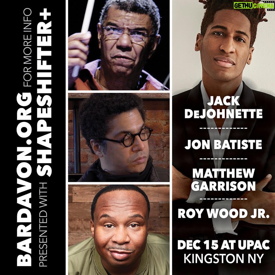 Jack DeJohnette - 0.9K Likes - Less than 3 weeks away ShapeShifter Plus and Bardavon Presents are co-presenting our concert at UPAC! I’ll be joined by my incredible friends and collaborators Jon Batiste on piano, and Matthew Garrison on electric bass. Get your tickets now! Link in Bio.
See you there,
—Jack
#jackdejohnette #jonbatiste #roywoodjr #mattgarrison #garrisonjazz #shapeshifterplus #bardavonpresents #shapeshifterlab #kingston #ulstercounty #hudsonvalley #fodera #epifani #ableton #keithmcmillen #sonordrums #sabiancymbals #sabianfamily #PlayYourWay #vicfirth #steinway #bassplayermagazine #bassist #notreble #bassplayer #bassguitar #nycnonprofit #jazzconcert #upstatenyconcert #liveconcert