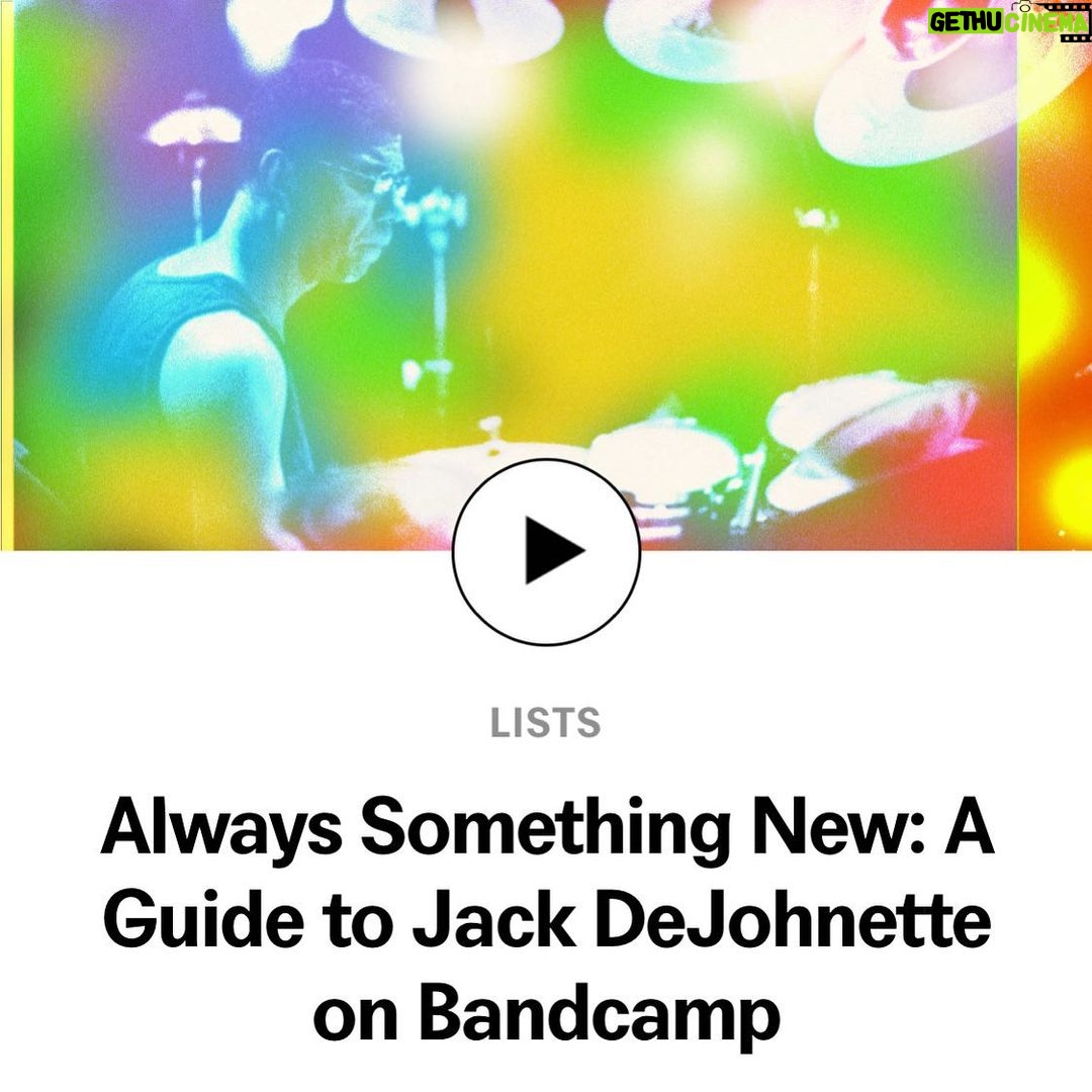 Jack DeJohnette - 598 Likes - Thank you to Charlie Heller and the folks at @bandcamp for putting together this feature with a list of albums I’ve played on over the years. Check out the full article at the link in my bio!
—Jack