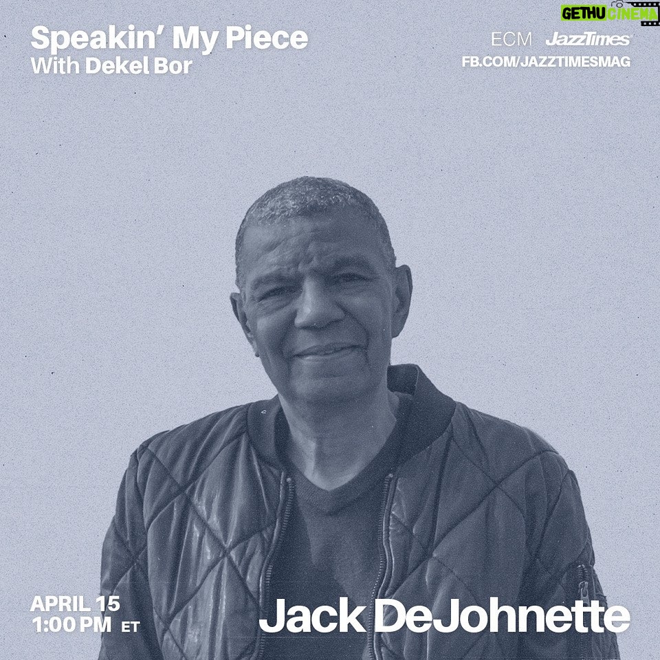 Jack DeJohnette - 1.3K Likes - Tune in today at 1PM EST to “Speakin’ My Piece” with Dekel Bor on the JazzTimes Facebook page. Link in my bio!