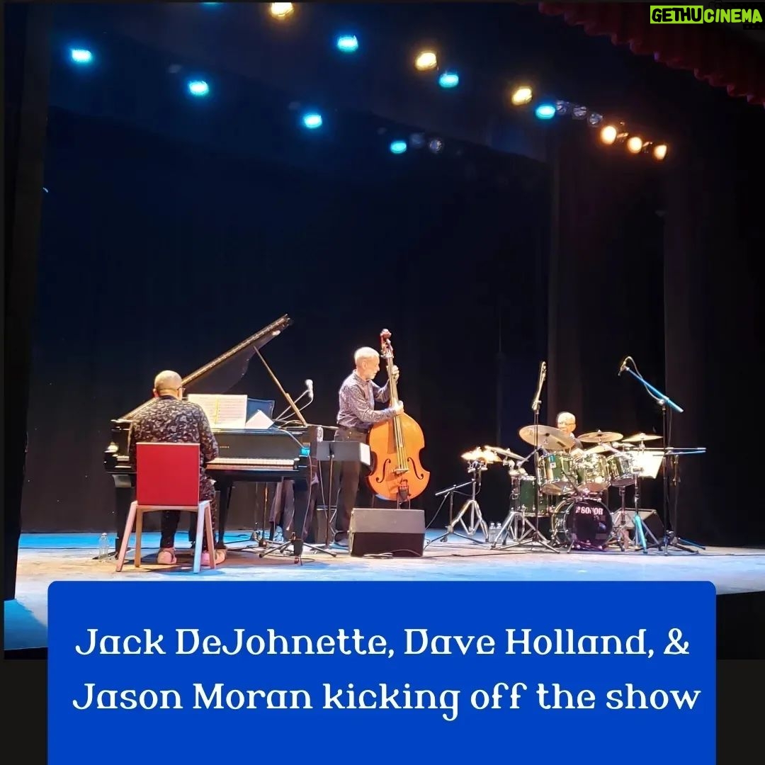 Jack DeJohnette Instagram - October 29th at Woodstock Playhouse was a success!!! Thank you to everyone that came out to the show this past Saturday. It was truly a night to remember. A big thanks to Bardavon Presents for co-presenting this event with us and to Woodstock Playhouse for hosting the event. A special shoutout to our amazing performers of the night Jack DeJohnette, Dave Holland, and Jason Moran. If you missed out on this event, don't worry because SS+ and Bardavon Presents have another one coming up on Dec. 15th at UPAC, Kingston, with Jack DeJohnette, Jon Batiste, and Matthew Garrison. Tickets are available at bardavon.org #shapeshifterplus #ss+ #bardavonpresents #nycnonprofit #jazzconcert #upstatenyconcert #liveconcert #kingston #upac #ulsterperformingartscenter #jackdejohnette #daveholland #jasonmoran #jonbatiste #garrisonjazz