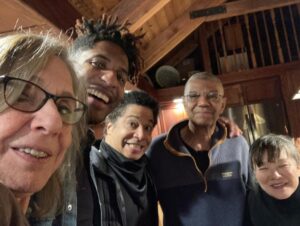 Jack DeJohnette Instagram - I just had some incredible musical adventures playing with Matthew Garrison and Jon Batiste!
We went everywhere. Monk, Oliver Nelson, Herbie Hancock, Victor Feldman, Coltrane, and lots of spontaneous compositions by the three of us. Thank you Matthew & Jon for sharing your
creative gifts with me.
— Jack