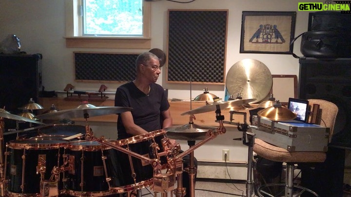 Jack DeJohnette Instagram - Excerpt from the DrumHang I did on Saturday. Responding to a question from a participant. I really enjoyed the Hang, it was a lot of fun and great to spend time with some of my drummer friends who showed up unexpectedly.