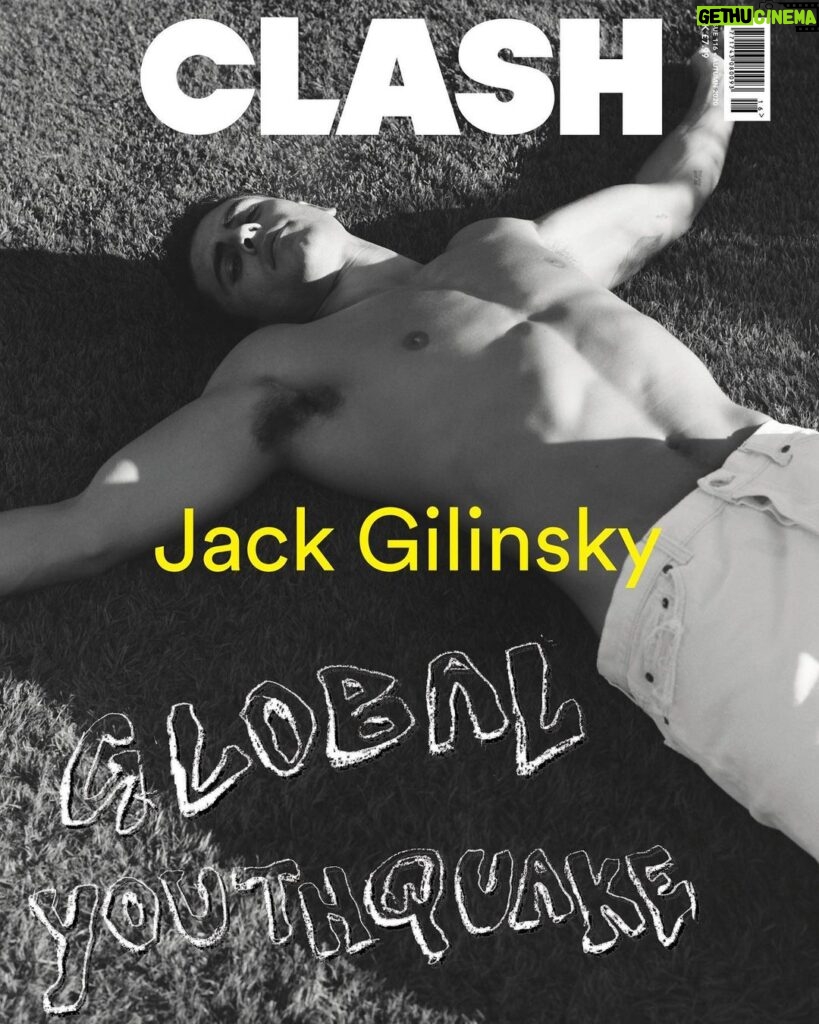 Jack Gilinsky Instagram - thank u @clashmagazine my first solo UK cover words: @brentonblanchet photography: @scott___west style: @brianpaulson creative: rob meyers