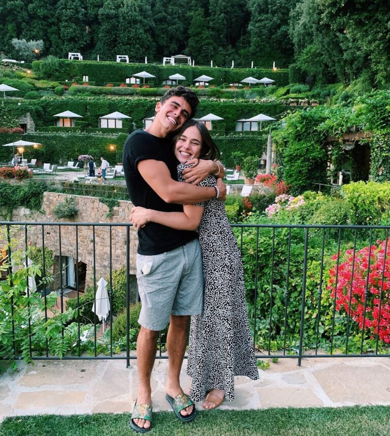 Jack Gilinsky Instagram - i can’t believe my big sister is engaged!! i love you molly. i couldn’t approve more of who you will be spending your life with. congratulations to u both @mollygilinsky @dontbcross ♥️🥂 Fiesole, Italy