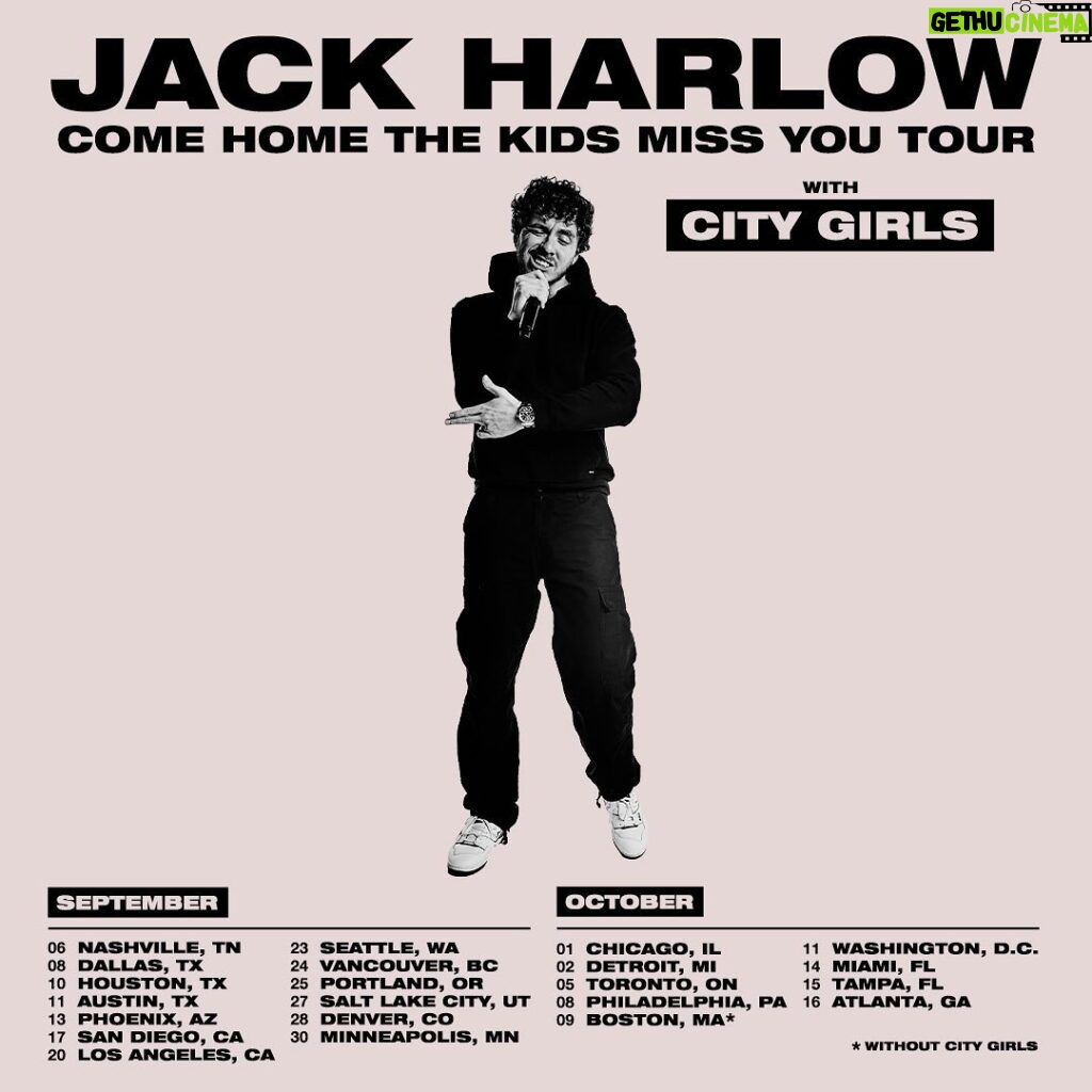 Jack Harlow Instagram - See you soon.