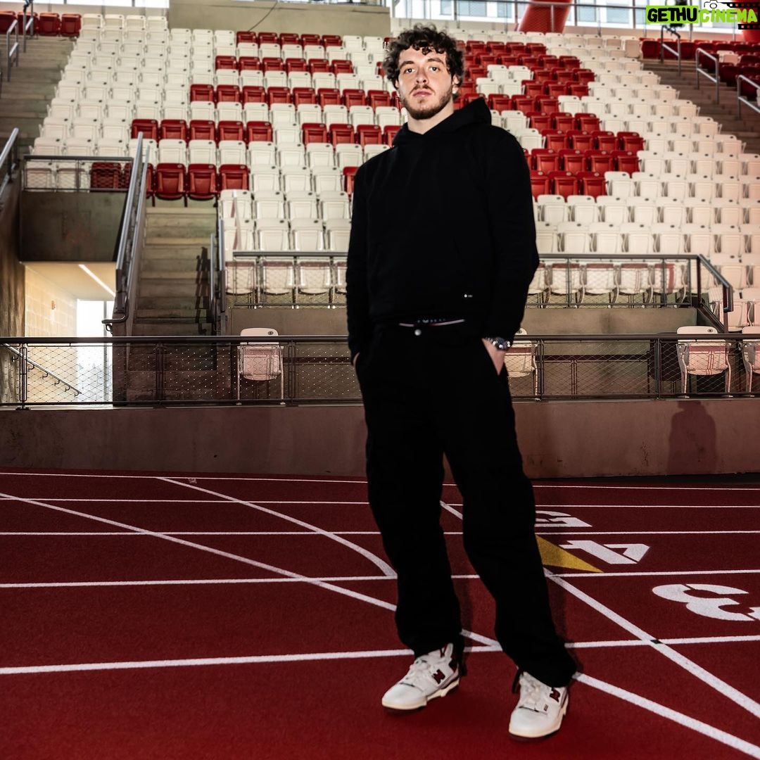 Jack Harlow Instagram - @jackharlow was here.📍@thetrackatnewbalance The TRACK at new balance