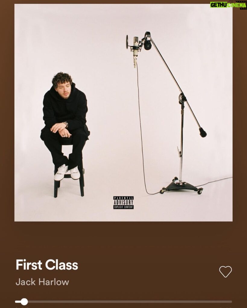 Jack Harlow Instagram - First Class out now everywhere