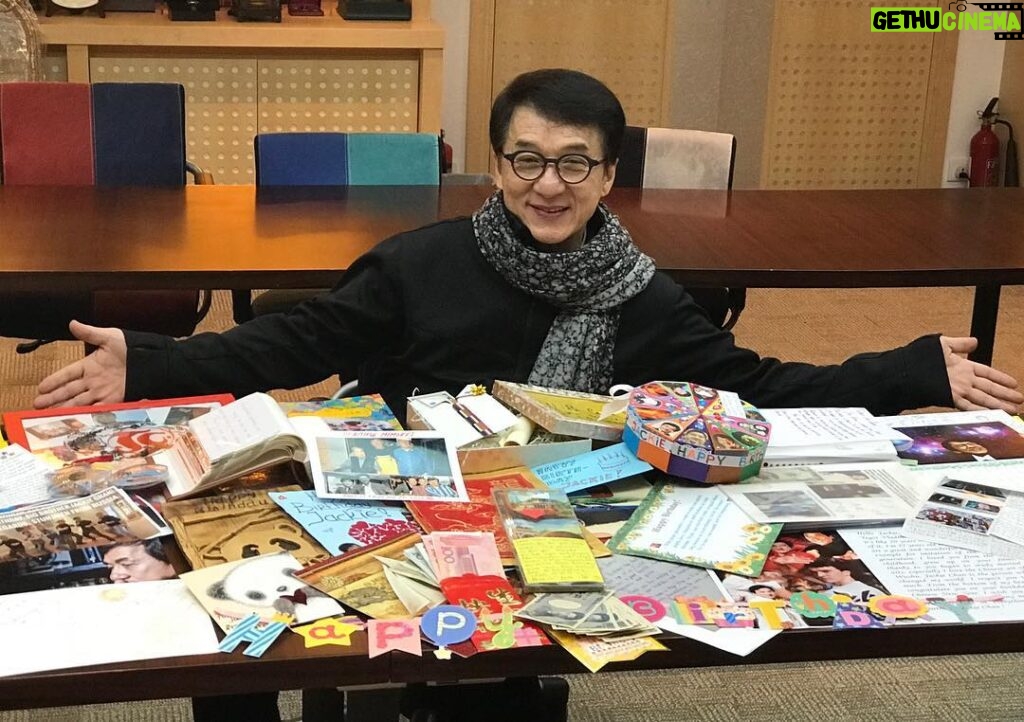 Jackie Chan Instagram - Thanks to all my fans! I got all your gifts and cards and donations and messages! Thank you! Thank you! Thank you!