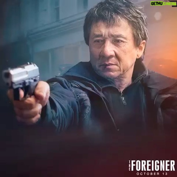 Jackie Chan Instagram - See me like you've never seen before. The Foreigner...In theatres on October 13.