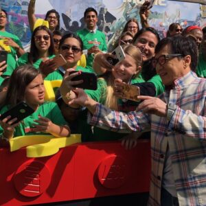 Jackie Chan Instagram - So happy to see so many fans while at The LEGO Ninjago Movie premiere. Remember to see it in theaters - September 22.