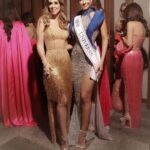 Jacqueline Bracamontes Instagram - Vestido hecho a la media para @jackybrv 💖 @missuniverse #foto @rafaelpulidophoto . . . #missuniverse #hellouniverse #miss #universe #missuniverso #rosa #mexico LIVE AQUA Mexico City