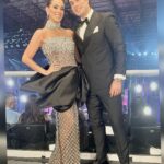 Jacqueline Bracamontes Instagram - Segundo look @missuniverse 👑 vestido: @engerluces Styling: @karlabstyle Joyas: @charlielapson Glam: @laurasbarcelo Team: @xumalin @hectordt San Salvador, EL Salvador