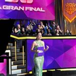 Jacqueline Bracamontes Instagram - Momentos de gran tensión en la final de #Los50 de @telemundo @telemundorealities #Los50