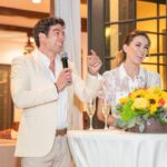 Jacqueline Bracamontes Instagram - Más fotitos del bodorrio!!! Qué honor para mi querido @danilocarrerah y para mí hacer el brindis!! Felicidades @carlosadyan y @carlosquintanillas !!!! Miami, Florida