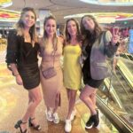 Jacqueline Bracamontes Instagram - Equipazo!!!!! @alejandramaluk @miletorresduq @lilianagonzalezal ❤️😎 The Cosmopolitan Hotel Las Vegas, NV