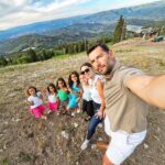 Jacqueline Bracamontes Instagram - Top of Snowmass Mountain with the crew... @jackybrv Top of Long Shot... Snowmass